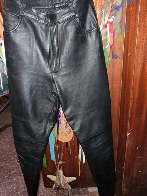 Amy Gee leather pants black medium like new