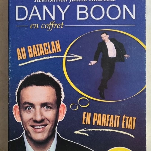 Dany Boon coffret DVD like new, Au Bataclan