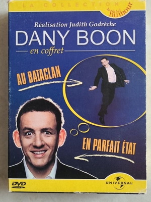 Dany Boon coffret DVD like new, Au Bataclan