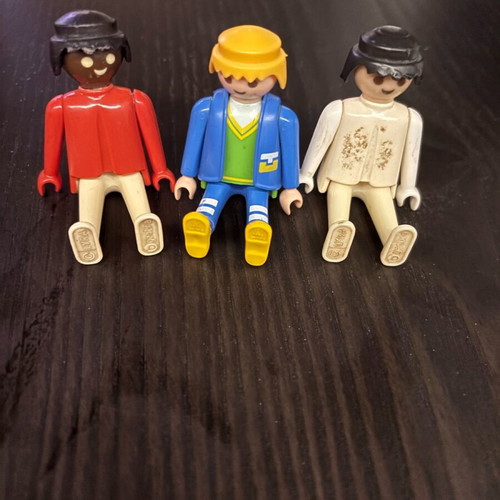 Playmobil Geobra Lyra collectible figures used, set of 3