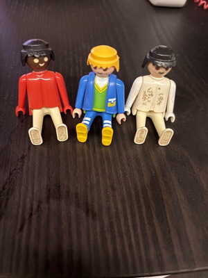 Playmobil Geobra Lyra collectible figures used, set of 3