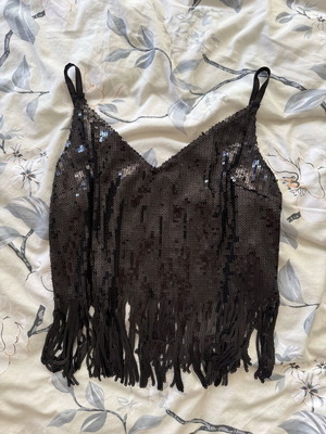 Τοπ Bershka μαύρο σαν καινούργιο, μέγεθος S