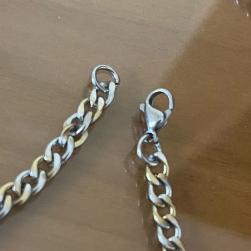 Silver-gold chain