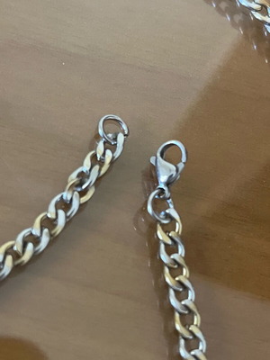 Silver-gold chain