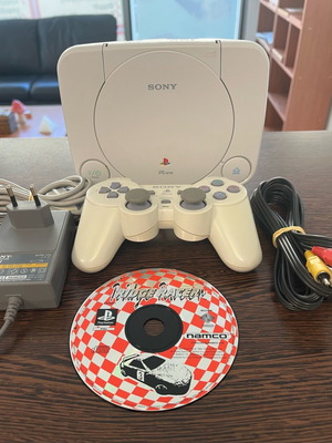 Sony PS one Slim complete authentic PAL set like new with Ridge Racer