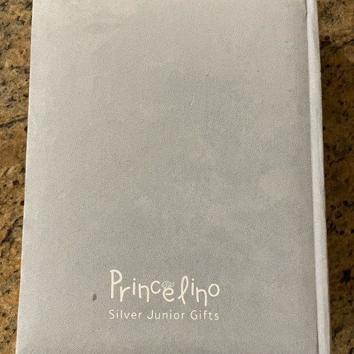 Princelino children's photo album like new with silver balloon design