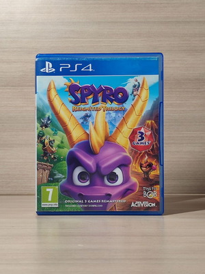 Spyro Trilogy PS4 μεταχειρισμένο, αγγλική έκδοση με ταλαιπωρημένο εξώφυλλο