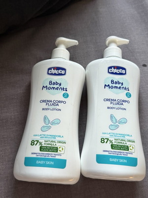 Chicco Baby Body Lotion 2x 500ml καινούργιο, από 0 μηνών