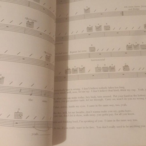Peter Frampton Easy Guitar Sheet Music Book 1976 like new
