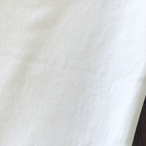 Frankie Morello white baggy loose cropped pants used, size S
