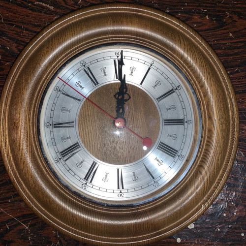 Antique wall clock used, analog