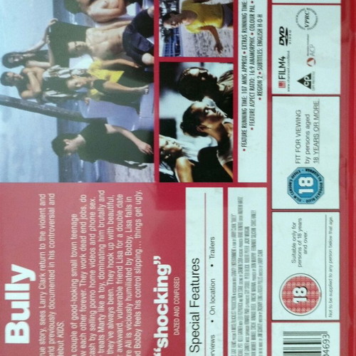 Bully DVD like new without Greek subtitles