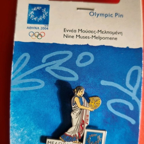 Olympic pins Athens 2004 Muses new, set of 9