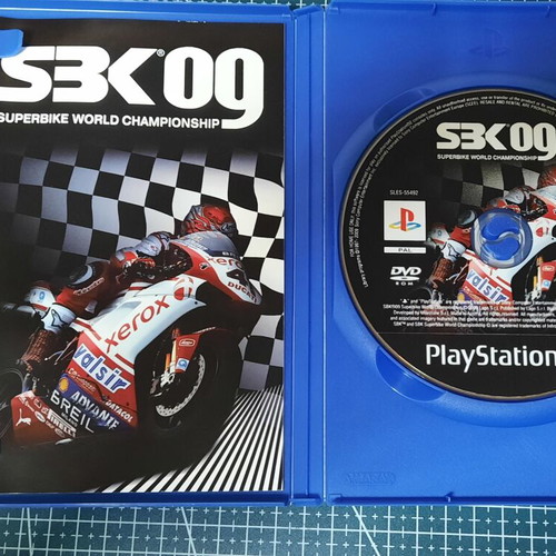 SBK 09 Superbike World Championship PS2 used, Black Label CIB