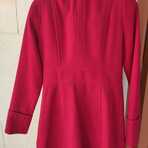 Coat used, red, size S