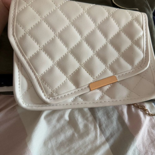 Crossbody bag white used