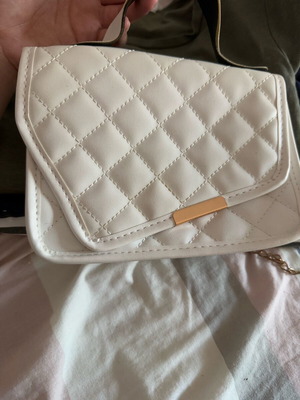 Crossbody bag white used
