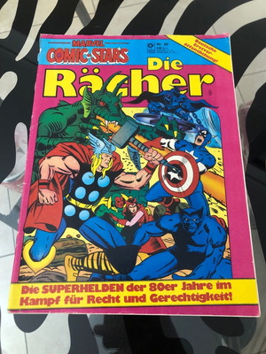 The Avengers Nr 20 German comic used Marvel