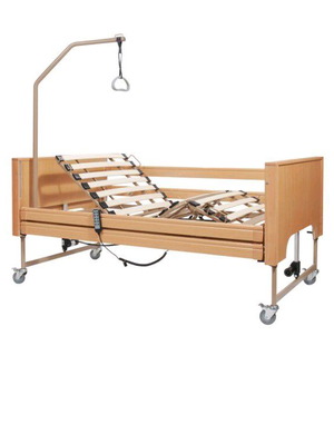 Libra Electric Hospital Bed with 3 Motors like new, with mattress and rails