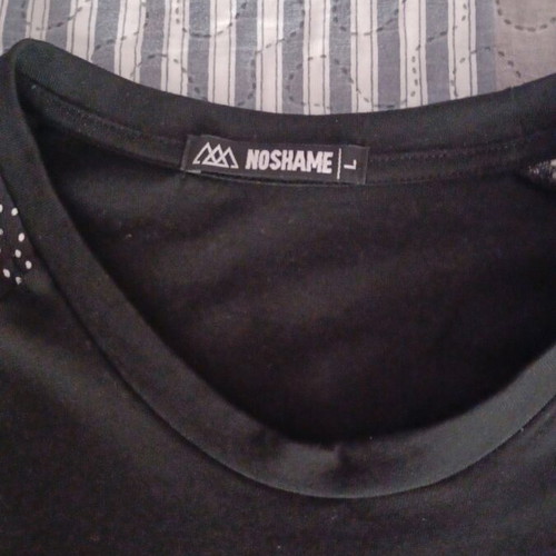 Noshame® T-shirt new, size L, black with design