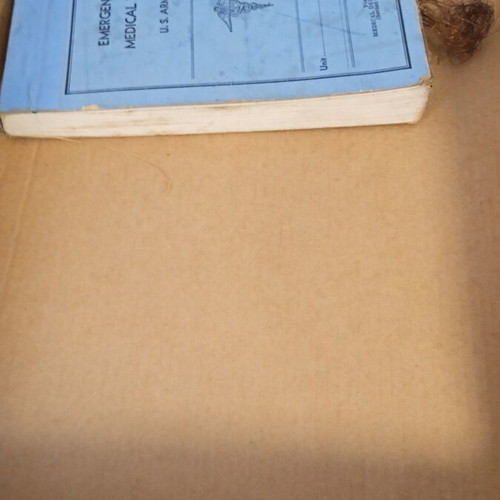 WW2 US Army Emergency Medical Tag Book 1940 new