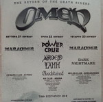 Omen Dark Nightmare Marauder Power Crue Airged L'Amh Bloodstained 2004 poster