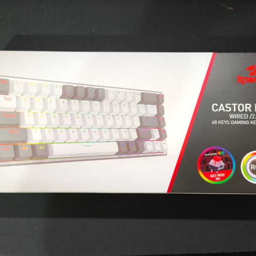Redragon K652 Castro Pro Wireless Mechanical Keyboard like new