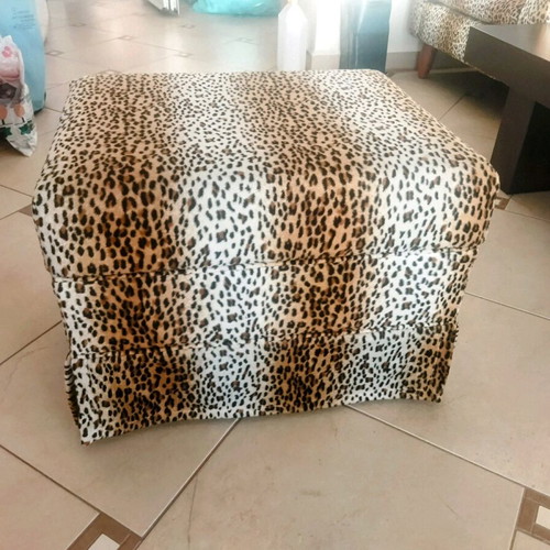 Stool Animal Leopard like new