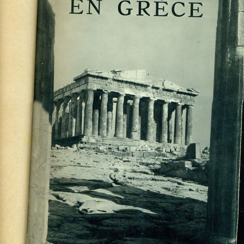 Βιβλίο En Grece & Retour En Grece μεταχειρισμένο, δερματόδετο, 2 τόμοι σε ένα
