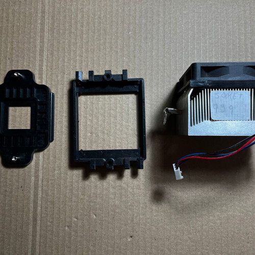 Socket 939 Processor Cooler like new with bracket and screws