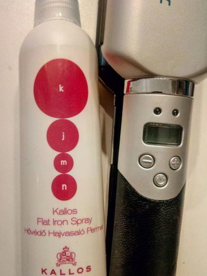 Πρέσα μαλλιών Belissima B200 μεταχειρισμένη με δώρο spray θερμοπροστασίας Kallos