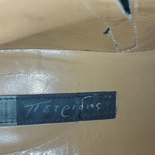 Petridis men's leather ankle boots size 42 used, black