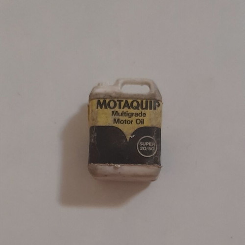 Vintage '80s Motaquip oil container eraser unused