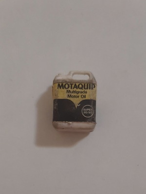Vintage '80s Motaquip oil container eraser unused