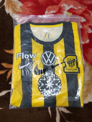 Al Ittihad 2025/2026 jersey new with Nike bag and tags