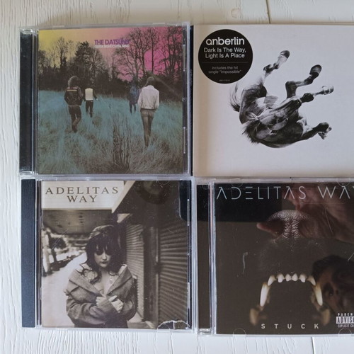 Adelitas Way, Anberlin and The Datsuns CDs like new, 4 albums