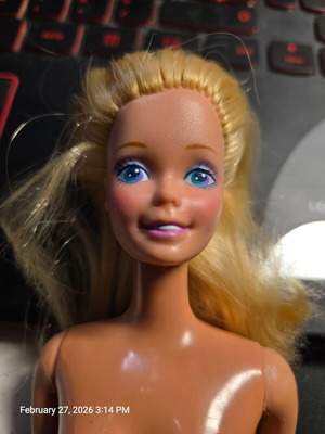 Barbie 1991-1992 Fun to Dress μεταχειρισμένη, Superstar face