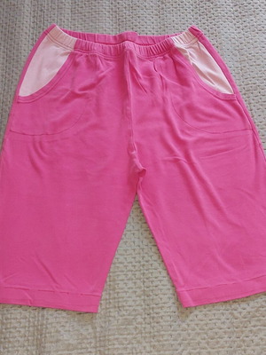 Pyjama pants used, size M, pink
