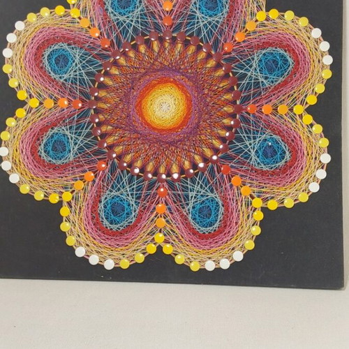String Art Wall Decor Mandala 35x35 made to order