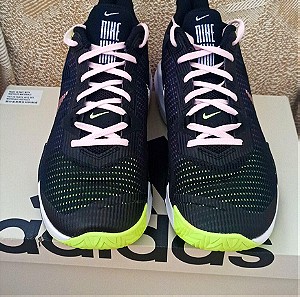 Nike Air Max Impact 3 Ψηλά Μπασκετικά Παπούτσια Black / Pink Foam / Ghost Green ολοκαίνουργια