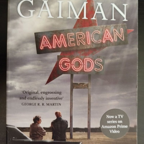 Books American Gods and They All Love Jack like new, English