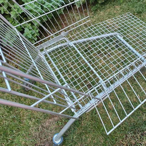 Metal two-piece sun lounger new