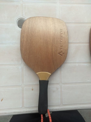 Tecno Pro beach paddle used, handmade 450gr