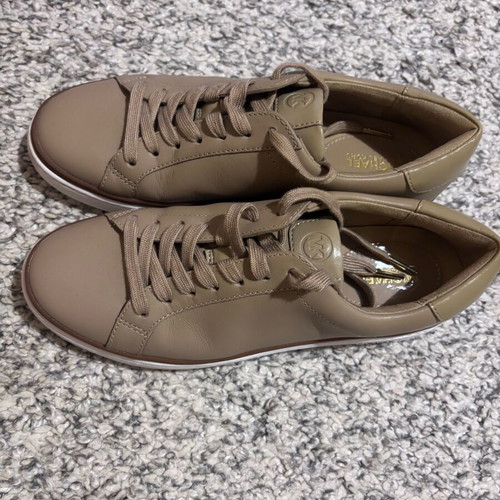 Michael Kors sneakers leather, lightly worn, nude shade