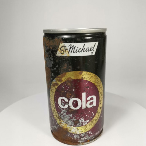 Vintage Cola St.Michael soda can used
