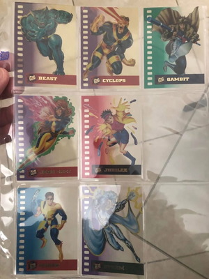 X-Men Animated Suspended Animation 7 από 9 κάρτες σπάνιες καινούργιες