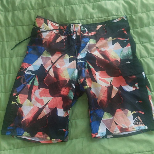Adidas swimwear teen men's like new, multicolor, size S