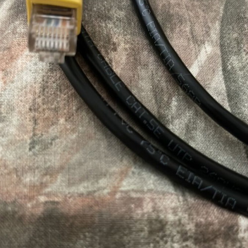 Ethernet cable cat.5e 2m like new