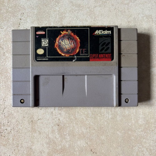 NBA Jam Tournament Edition Super Nintendo SNES game