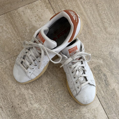 Adidas Stan Smith sneakers used, white size 42 unisex